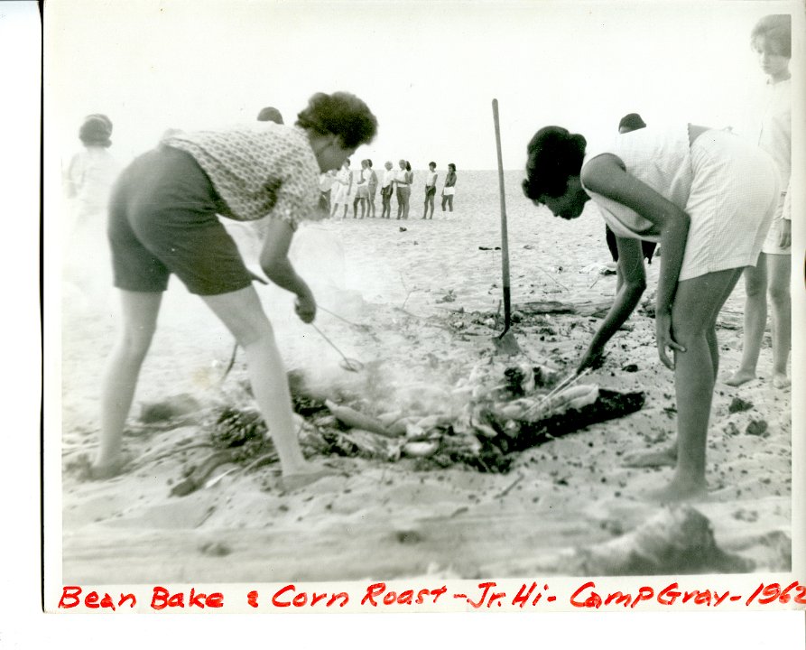 100Yearspage10-CookoutontheBeach1962