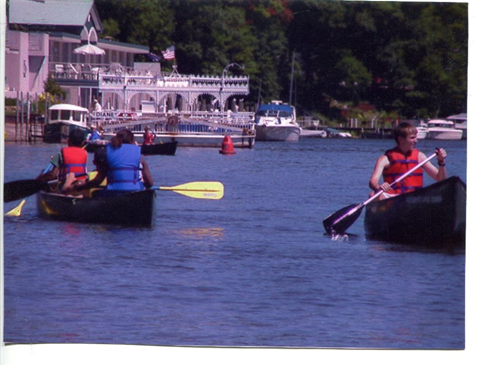 CanoeingnearSaugatuck