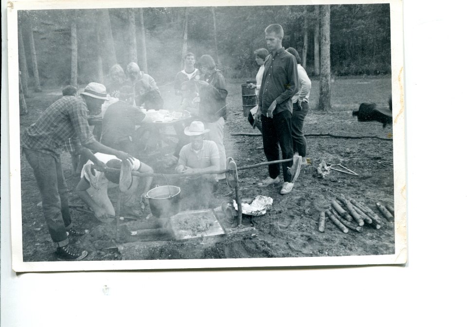 Staff1966CanoeTripHappyMohawklanding